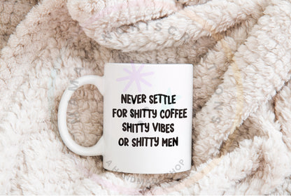 Never Settle PNG SVG Digital Download