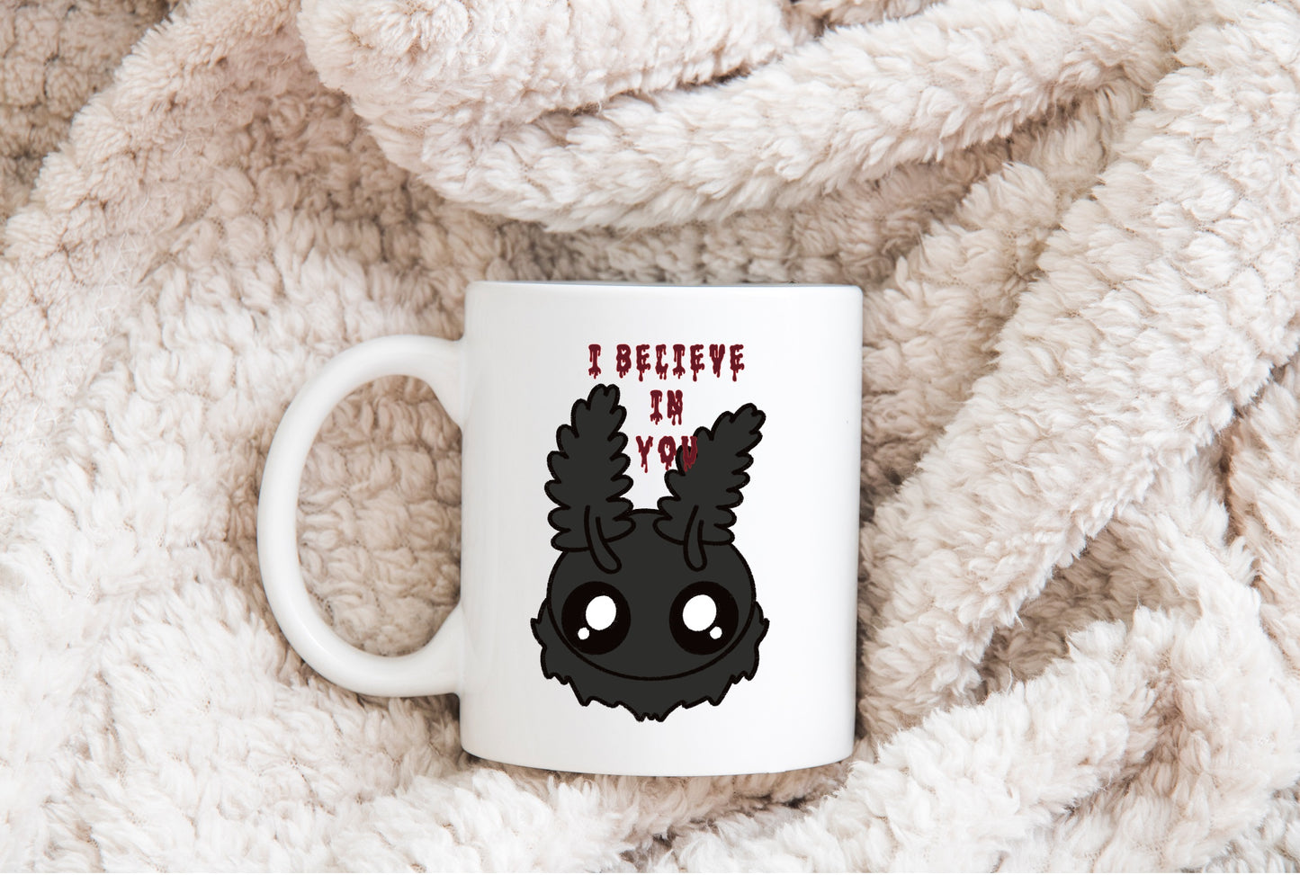 Mothman Cryptid I believe in you Sublimation DTF PNG Digital Download