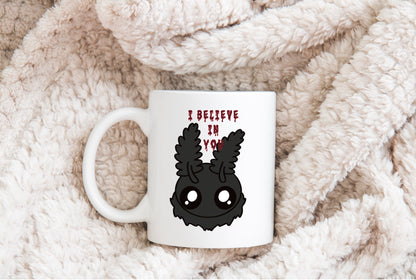 Mothman Cryptid I believe in you Sublimation DTF PNG Digital Download