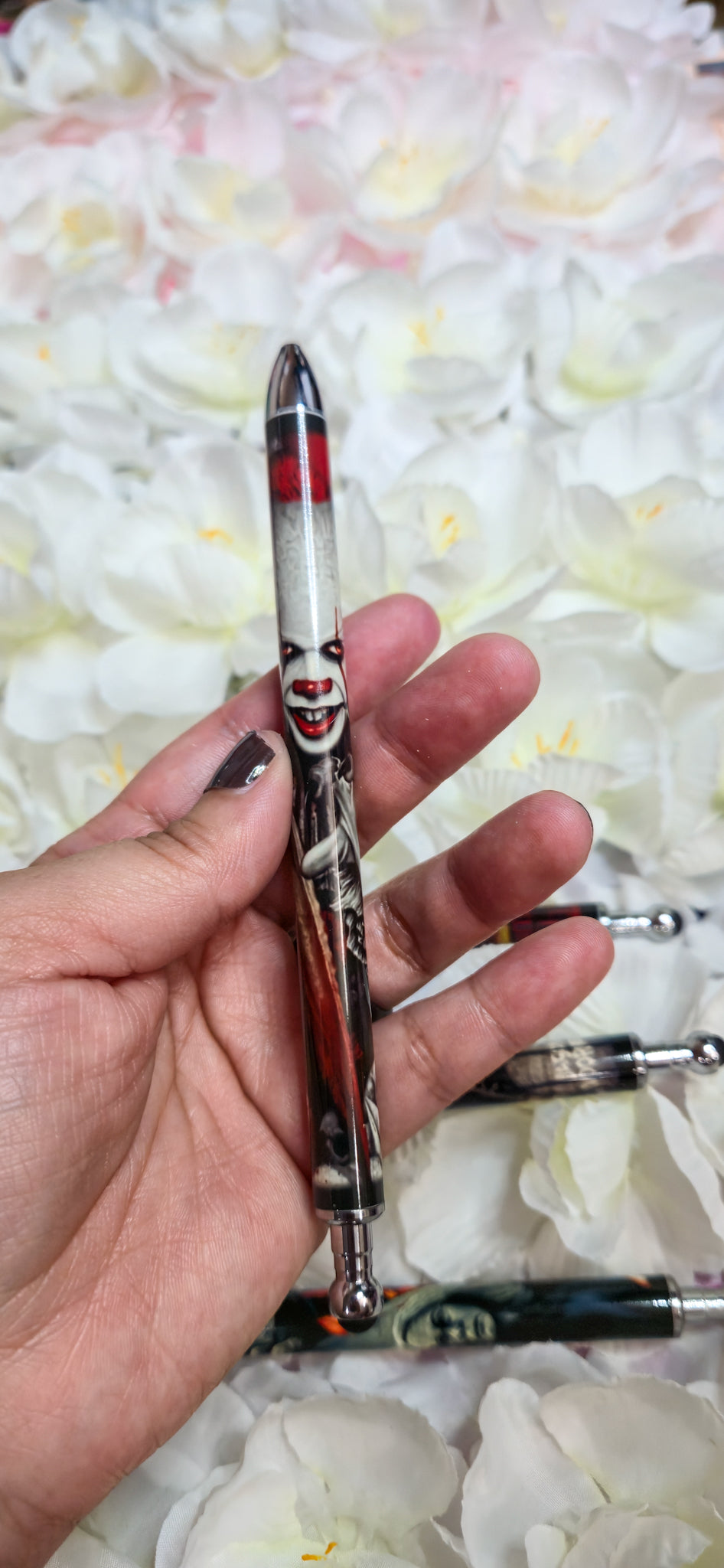 Horror Gang Refillable Retractable Gel Pen