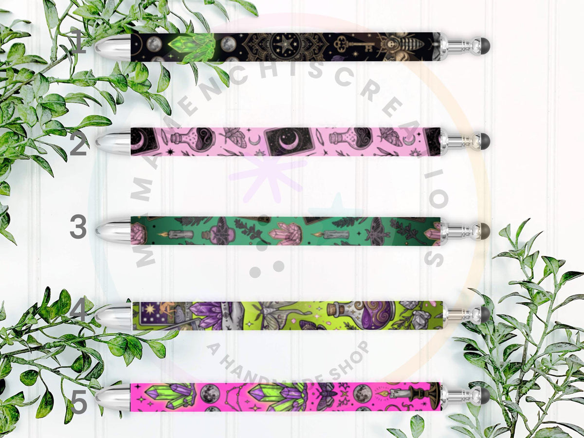 Tarot Witchy Vibes Refillable Gel Pen