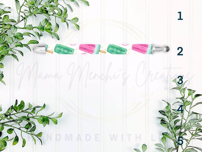 Flamingo Gel Pen: Summer Vibes Refillable Stainless Steel Pen