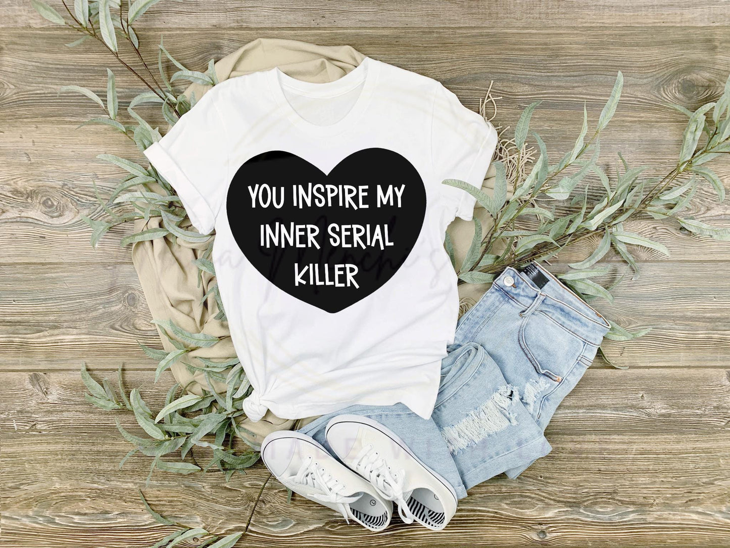 Inner Serial Killer Sarcastic Sublimation PNG Digital Download