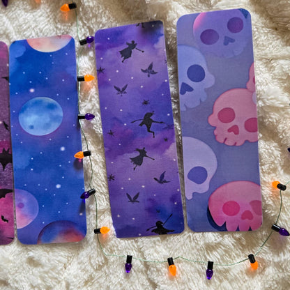 Witchy Vibes Spooky Handmade Laminated Bookmark
