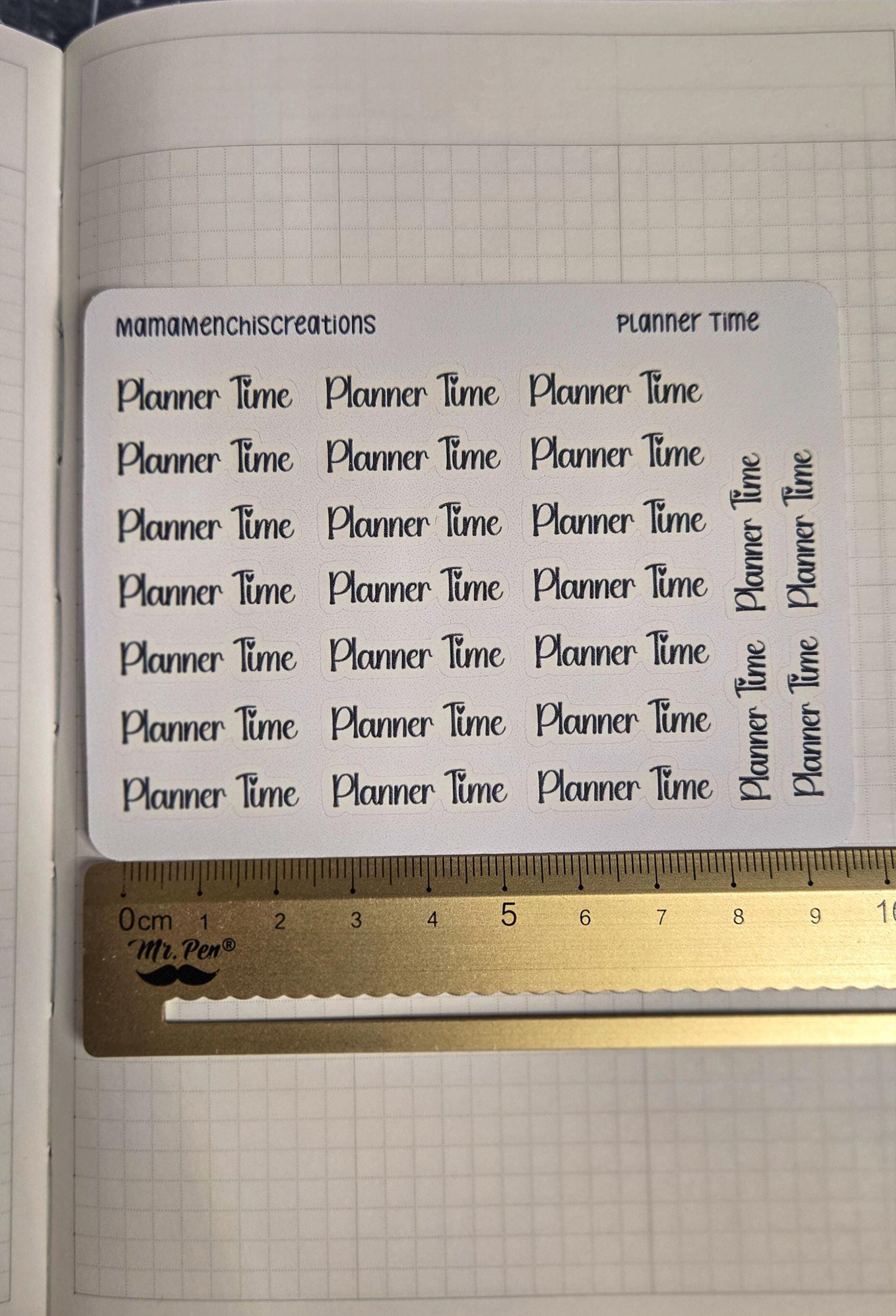 Planner Time Tracker Bujo Journal Planner Functional Sticker Sheet
