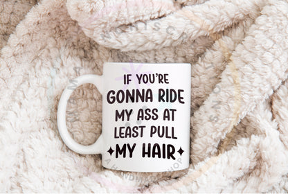Pull My Hair Funny Adult Humor PNG SVG Digital Download