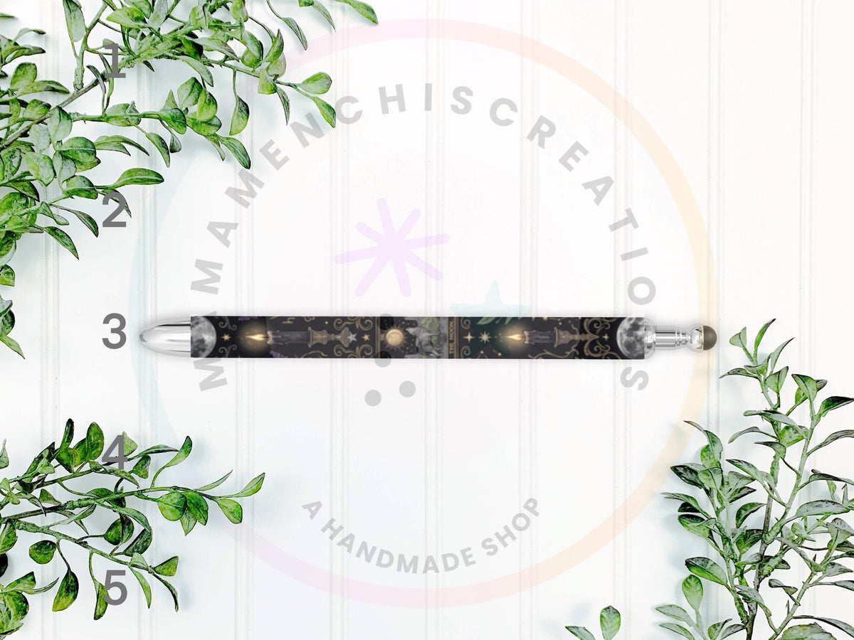 Witchy Vibes Spooky Halloween Refillable Gel Pen