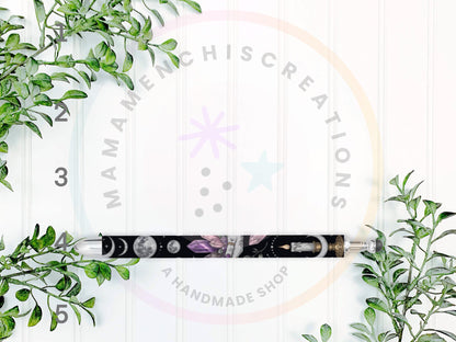 Witchy Vibes Spooky Halloween Refillable Gel Pen