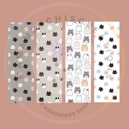 Neutral Kitties Refillable Retractable Gel Pen