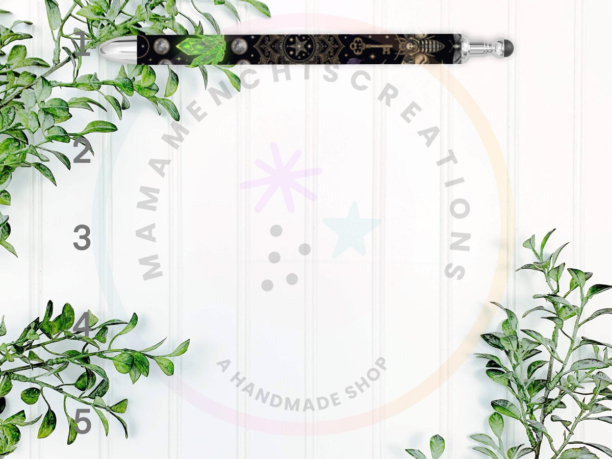 Tarot Witchy Vibes Refillable Gel Pen