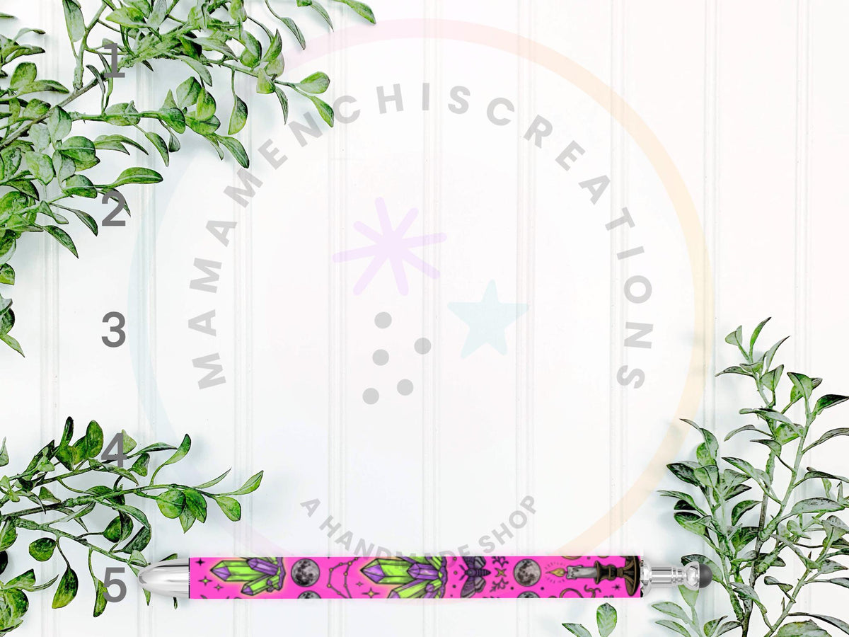 Tarot Witchy Vibes Refillable Gel Pen