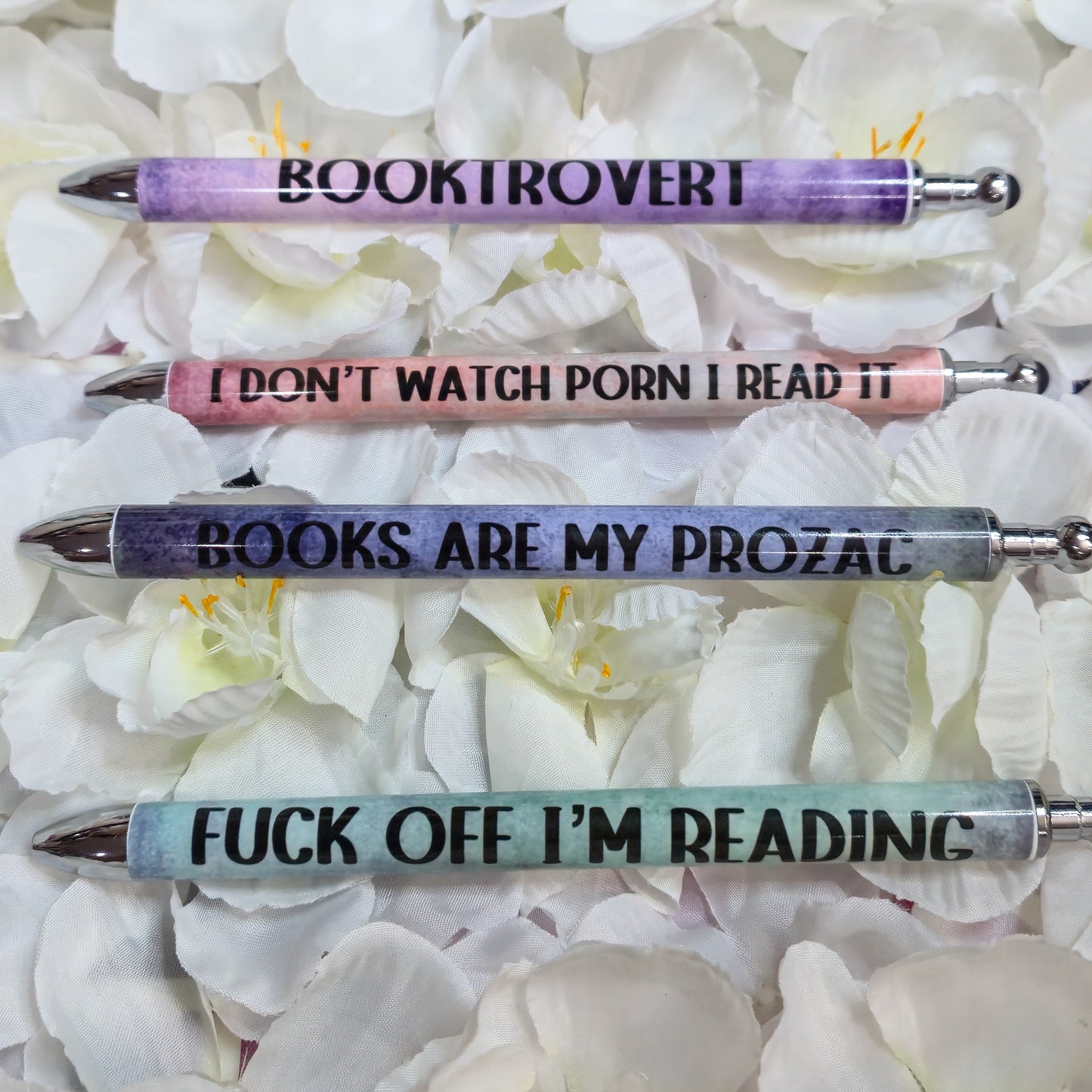 Bookish Book Lovers Refillable Gel Pen