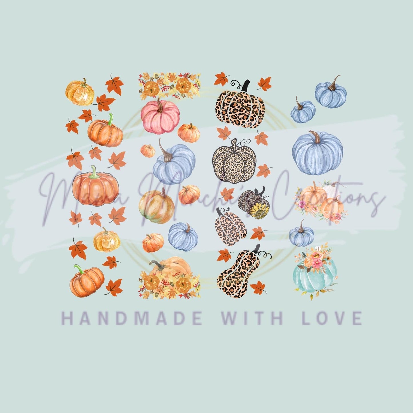 Pumpkin Fall Vibes Gel Pen, Refillable Sublimation Ink Pen