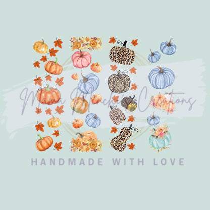 Pumpkin Fall Vibes Gel Pen, Refillable Sublimation Ink Pen