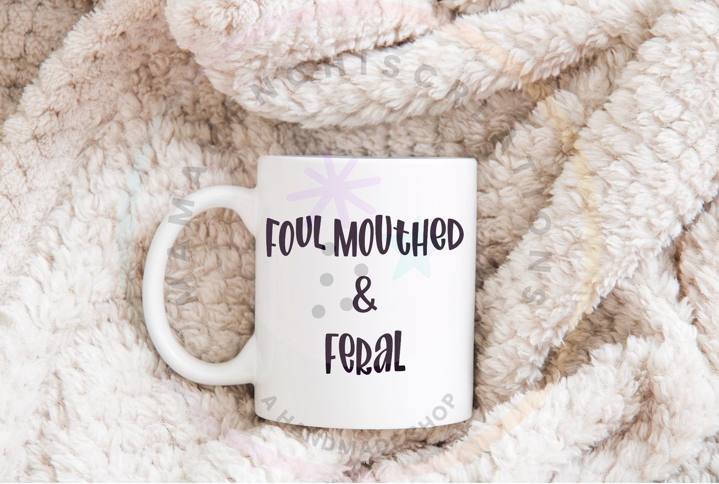 Foul Mouthed & Feral DTF PNG SVG Digital Download