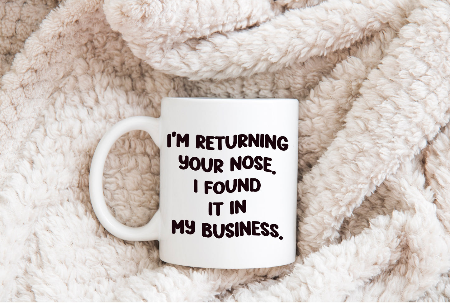 Returning Your Nose Funny PNG SVG Digital Download