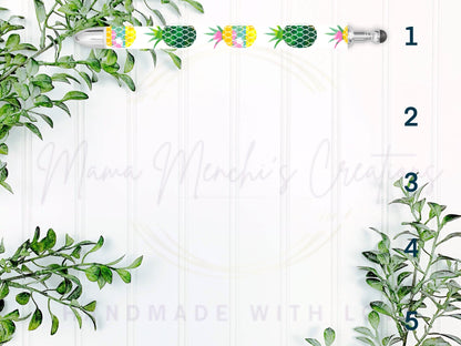 Summery Plants and Birds Pen Refillable Gel Pen