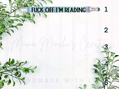 Bookish Book Lovers Refillable Gel Pen
