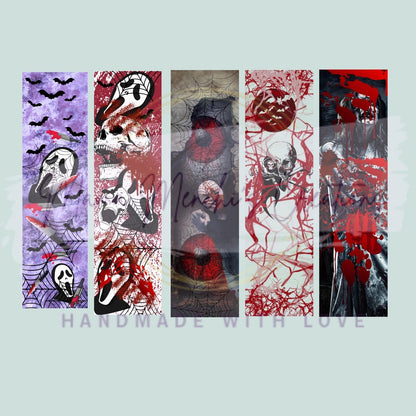 Spooky Dark Horror Ghost Face Refillable Gel Pen