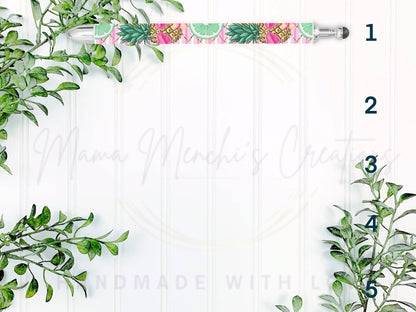 Flamingo Gel Pen: Summer Vibes Refillable Stainless Steel Pen