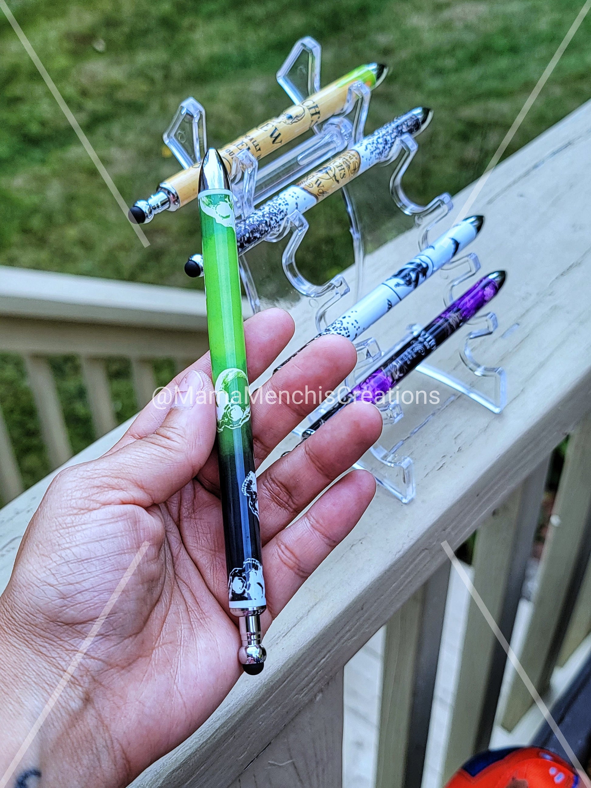 Spooky Halloween Salem Witches Refillable Gel Pen