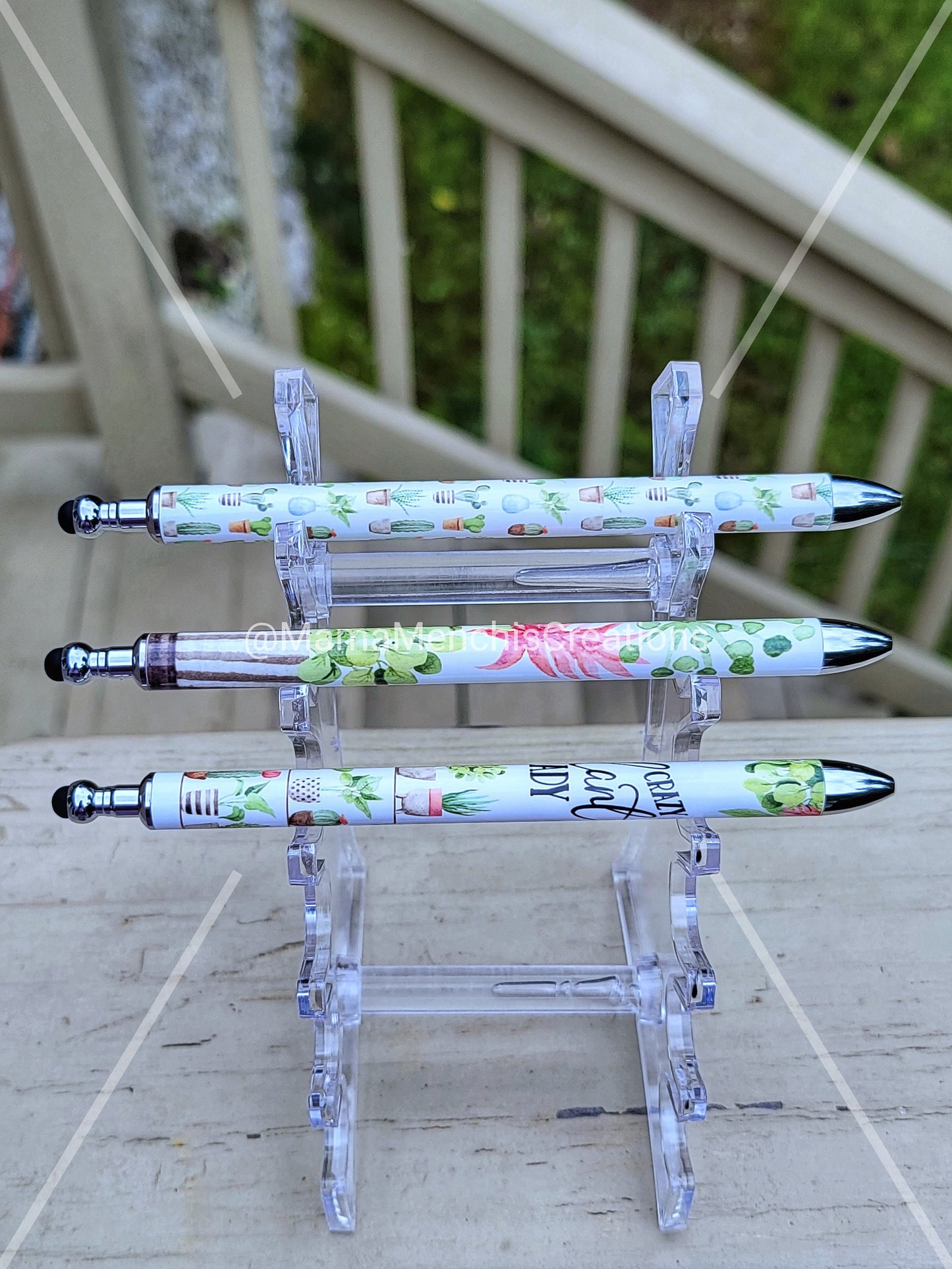 Crazy plant lady Refillable stainless steel gel pen
