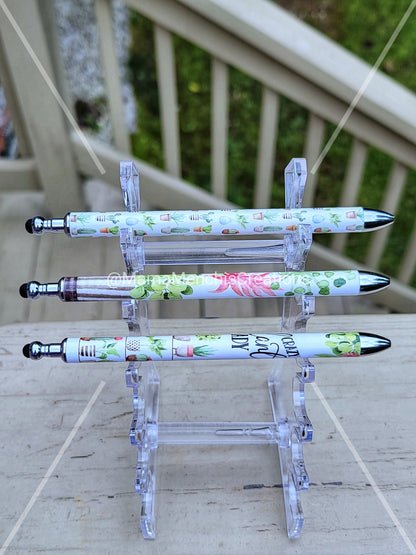 Crazy plant lady Refillable stainless steel gel pen