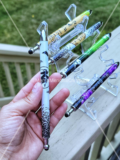 Spooky Halloween Salem Witches Refillable Gel Pen