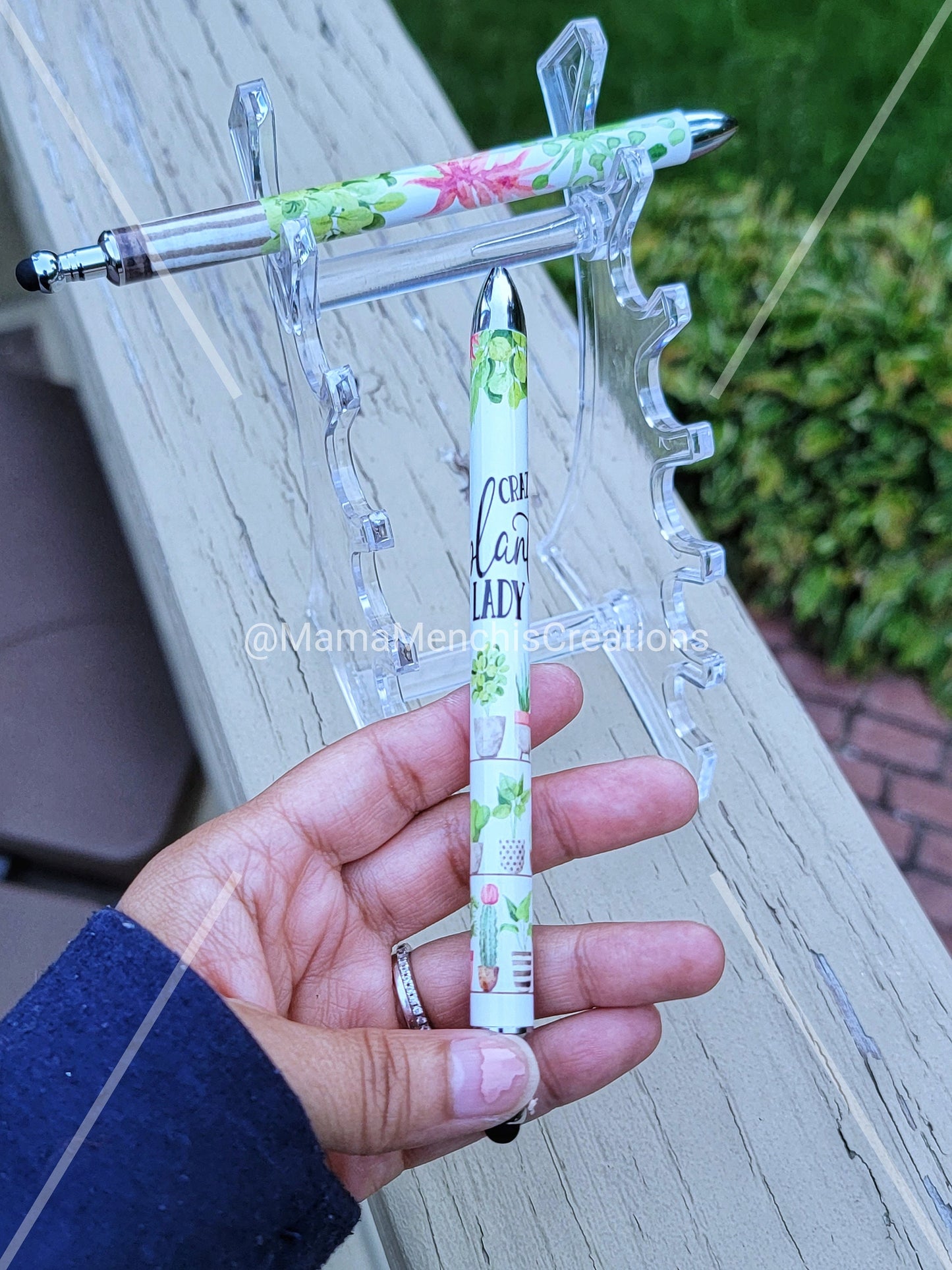 Crazy plant lady Refillable stainless steel gel pen