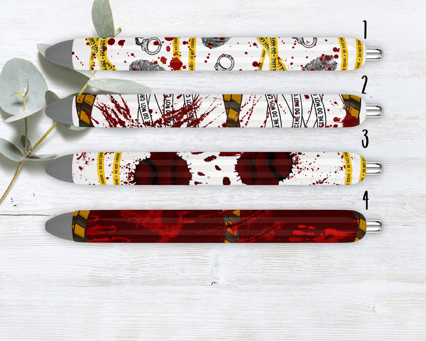 True Crime Bloody Refillable Gel Pen