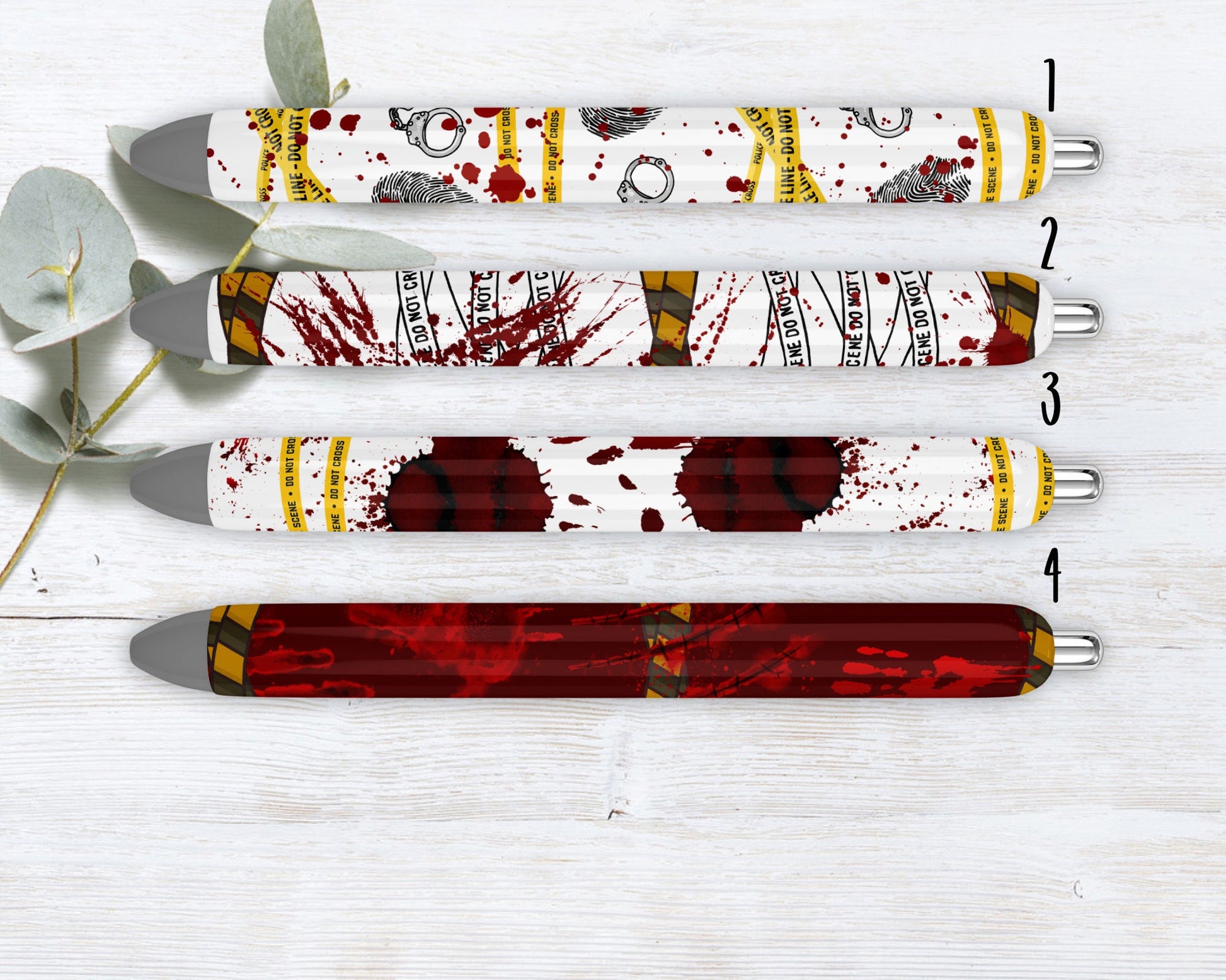 True Crime Bloody Refillable Gel Pen