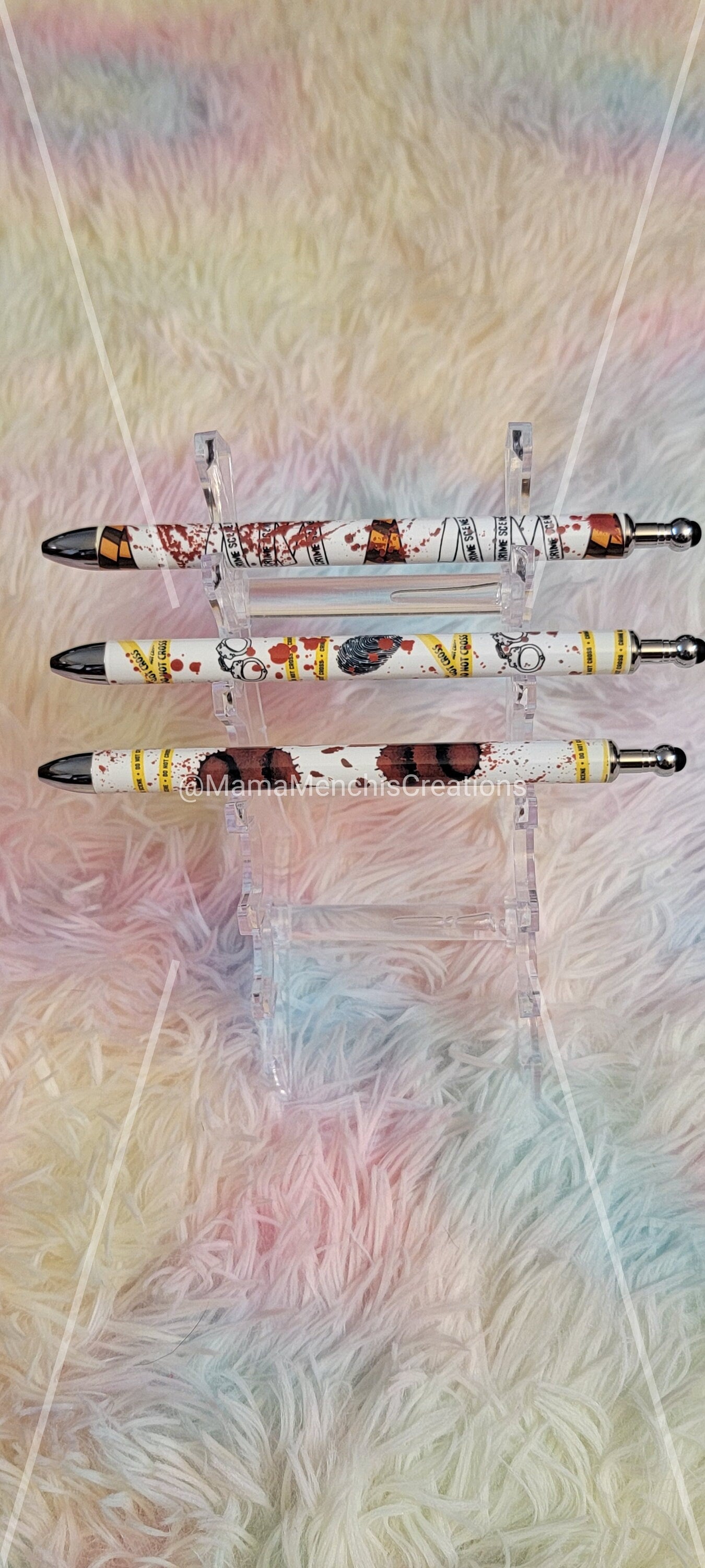True Crime Bloody Refillable Gel Pen