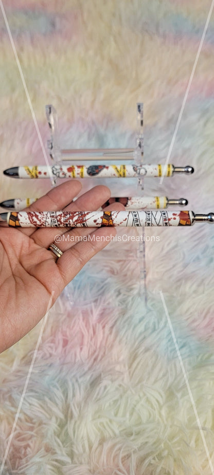 True Crime Bloody Refillable Gel Pen
