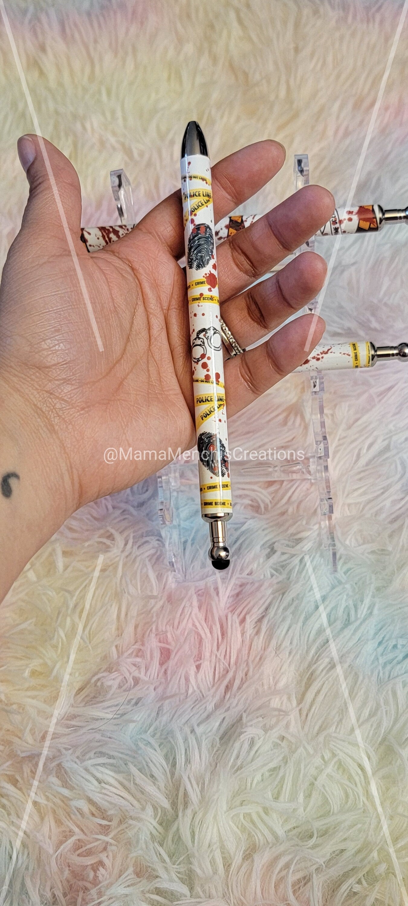 True Crime Bloody Refillable Gel Pen