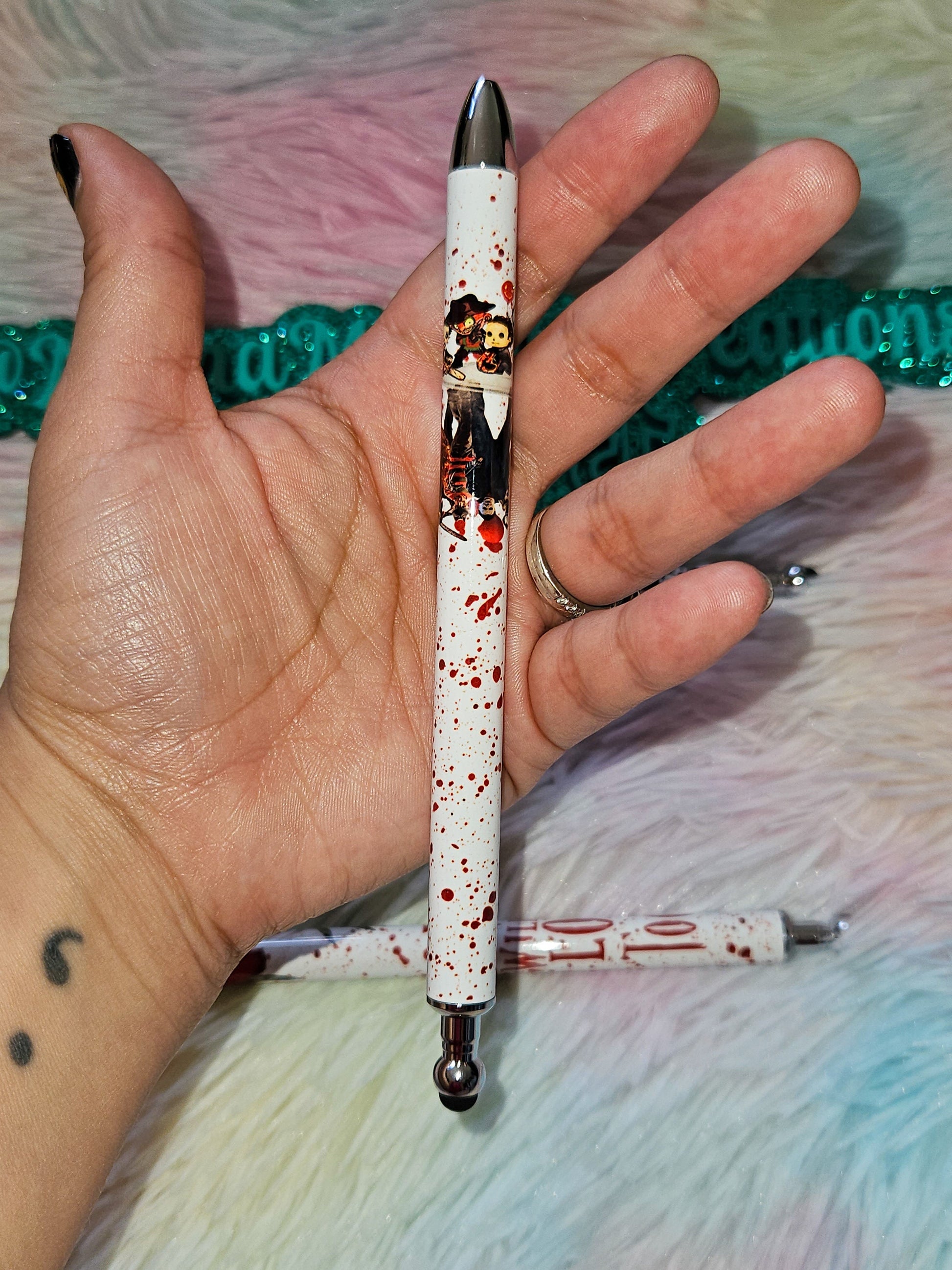 Bloody Horror Horror Cats Refillable Gel Pen