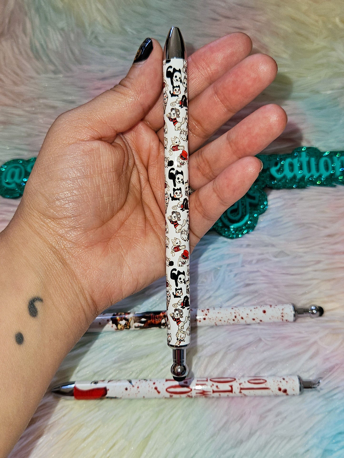 Bloody Horror Horror Cats Refillable Gel Pen