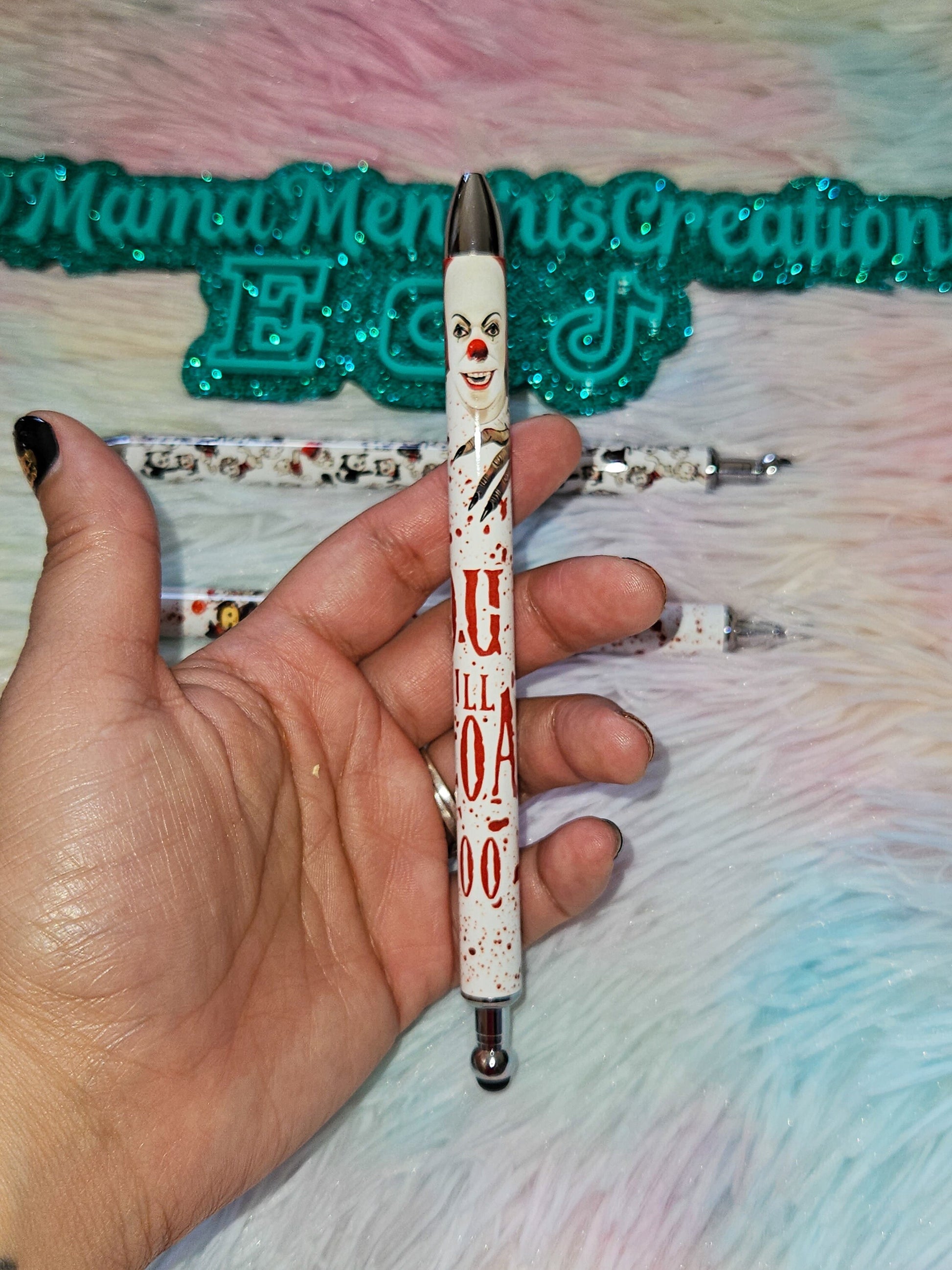 Bloody Horror Horror Cats Refillable Gel Pen