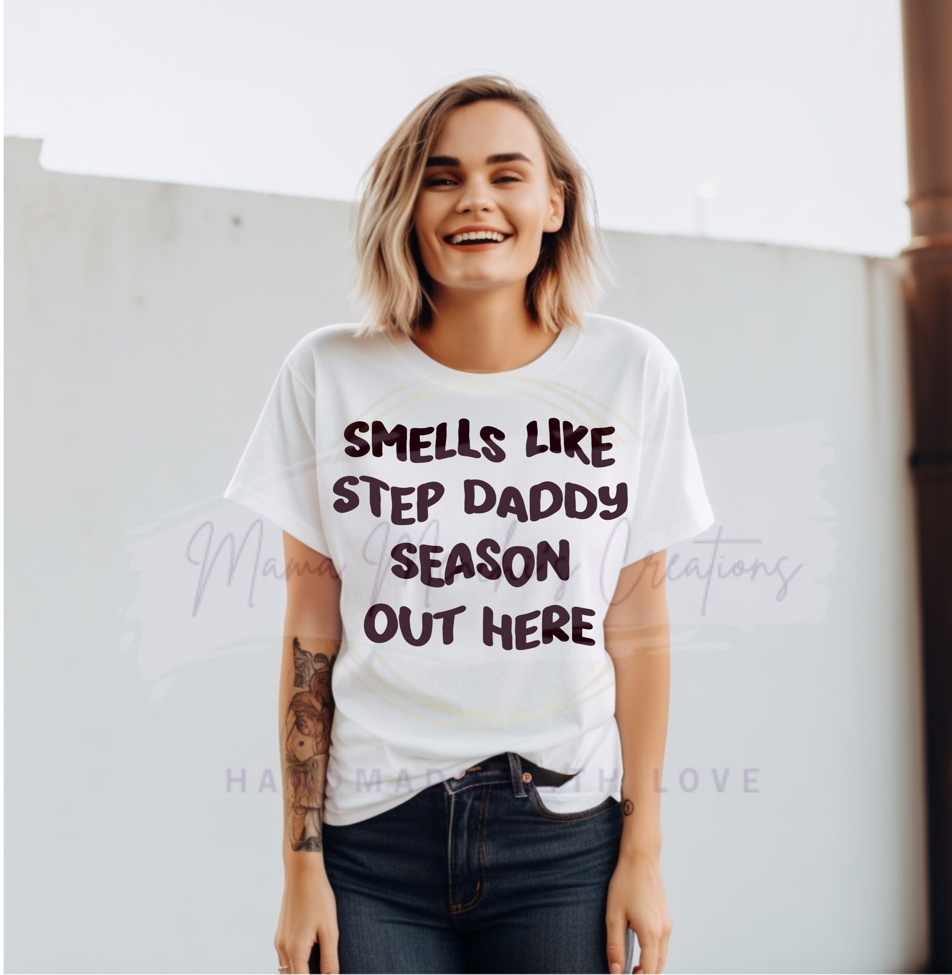 Smells Like Step Daddy SZN PNG SVG Digital Download