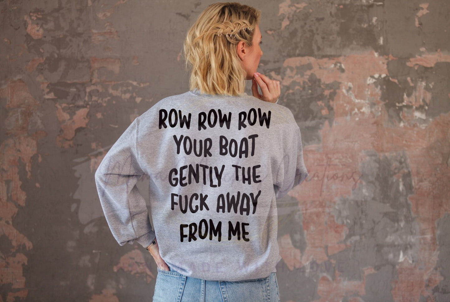 Funny 'Row Your Boat' Adult Humor SVG PNG Cut File (Digital Download)
