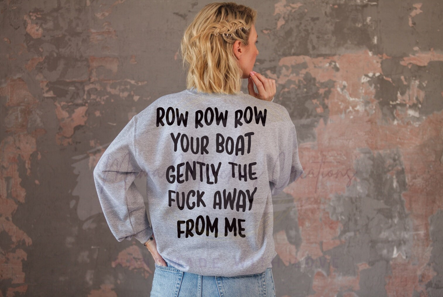 Funny 'Row Your Boat' Adult Humor SVG PNG Cut File (Digital Download)