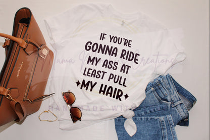 Pull My Hair Funny Adult Humor PNG SVG Digital Download