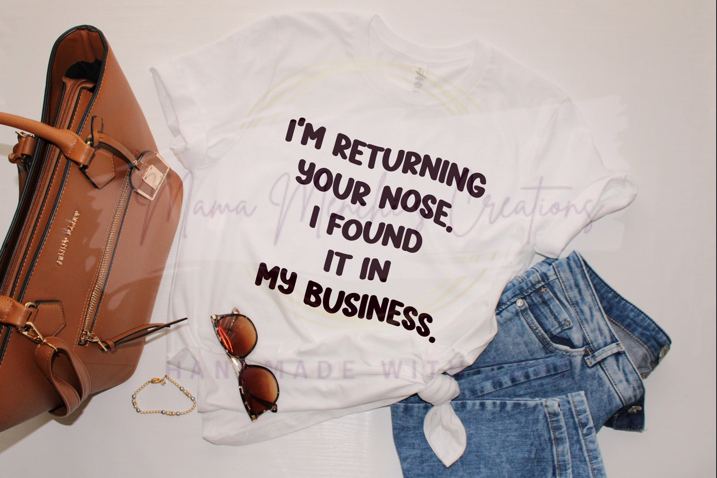 Returning Your Nose Funny PNG SVG Digital Download