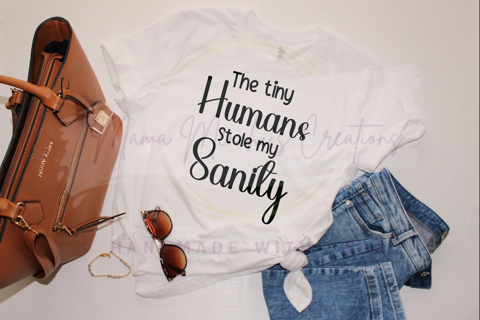 Tiny Humans Stole My Sanity Funny Mama PNG SVG Digital Download
