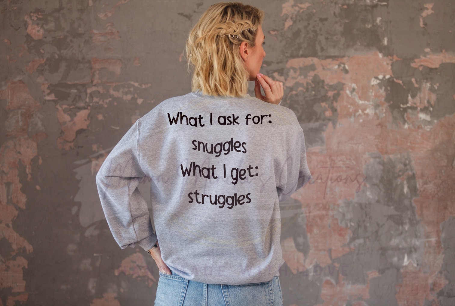 Snuggles and Struggles PNG SVG Digital Download