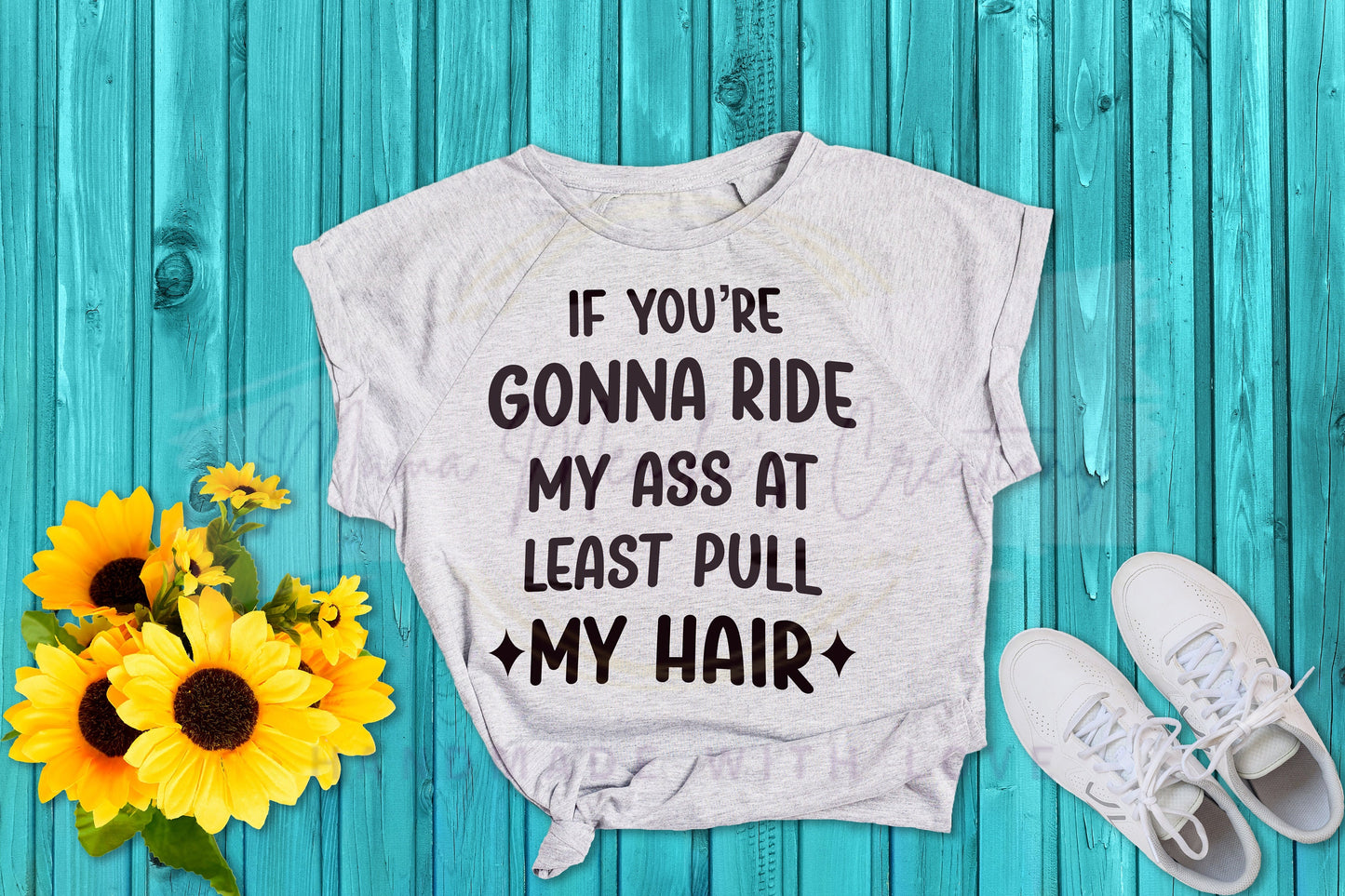 Pull My Hair Funny Adult Humor PNG SVG Digital Download