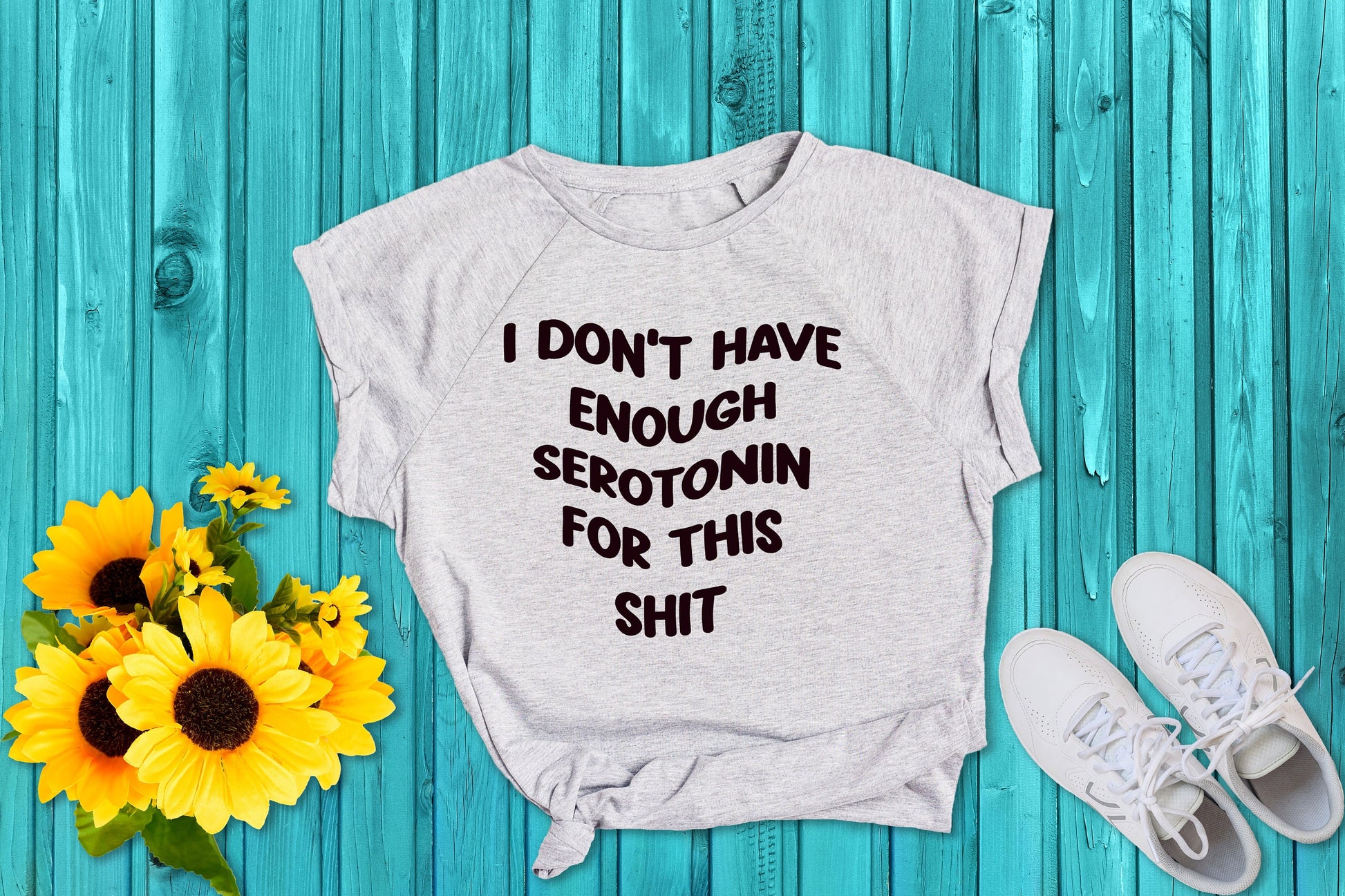 Serotonin Funny Mental Health PNG SVG Digital Download