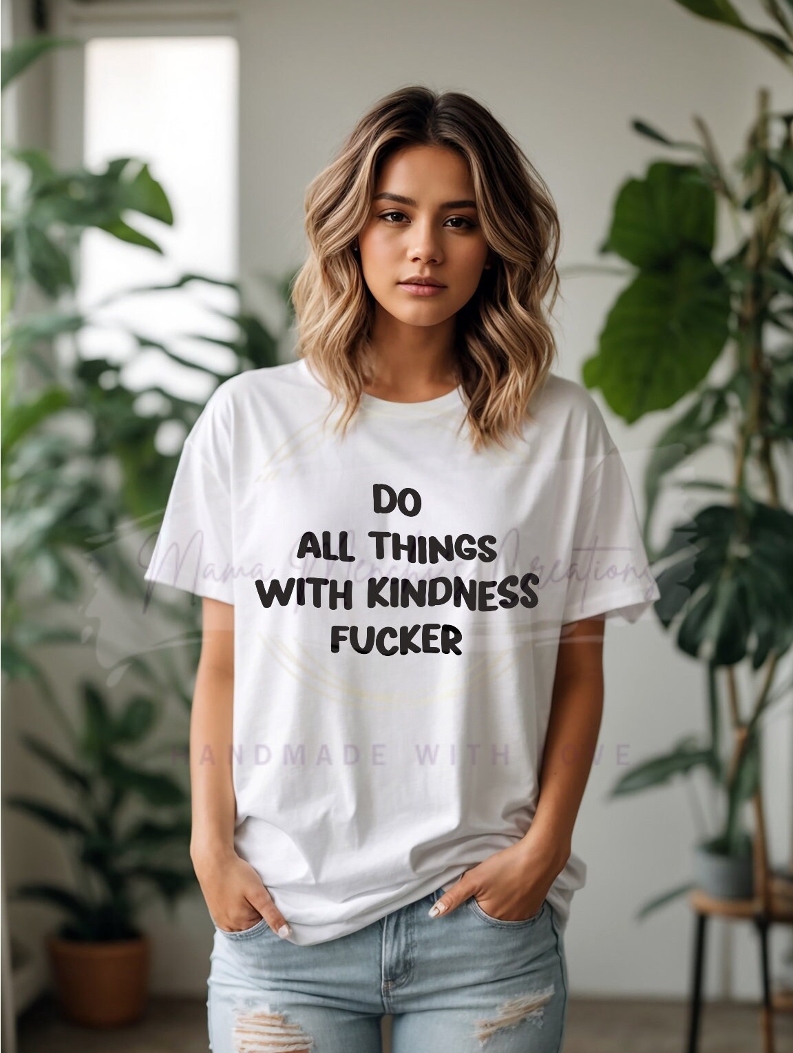Do All Things With Kindness PNG SVG Digital Download