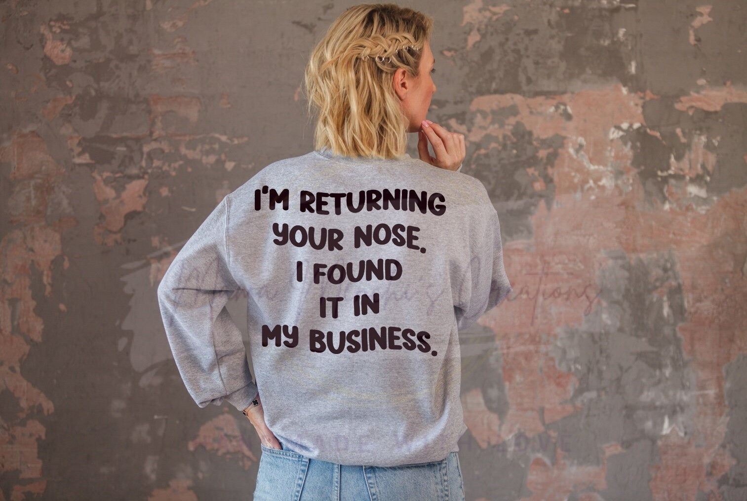 Returning Your Nose Funny PNG SVG Digital Download