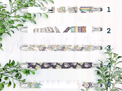 Book Lover Reader Bookish Vibes Refillable Retractable Gel Pen