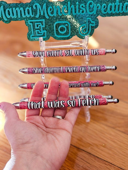 Mean Girls Refillable Retractable Gel Pen